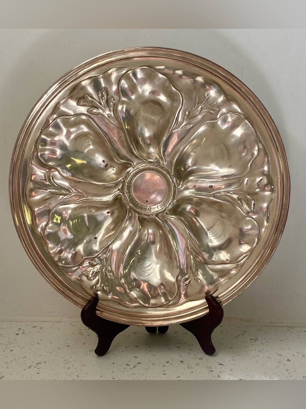 1950’s Reed & Barton Silver Plated Oyster Plate